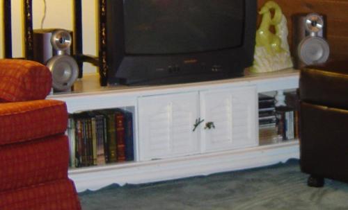 original used as entertainment center for cabin