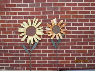 matching sunflowers