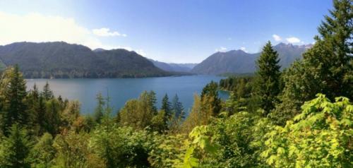 Lake Cushman from the View Point
