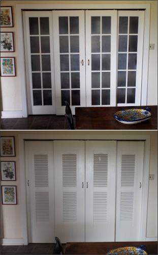 Old/new pantry doors