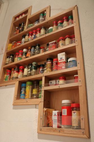 Stairway Spice Wall