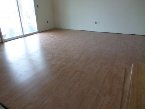 New Living room floor
