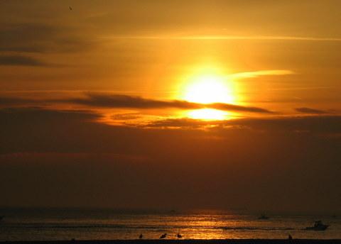 sunrise in Pt. Pleasant Beach, NJ