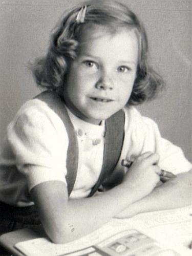 Gail's  1st grade photo