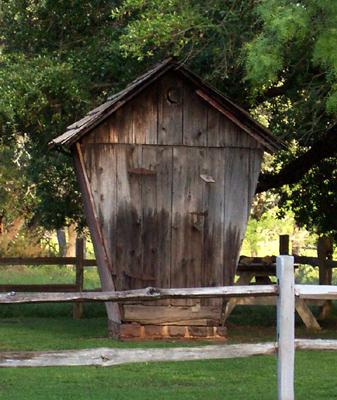 Outhouse or shed, it is adorable