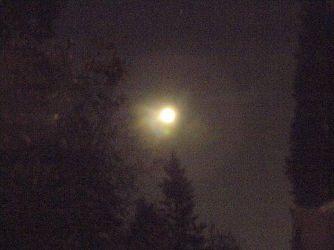 nothing like a clear moon filled night and Canadian cold