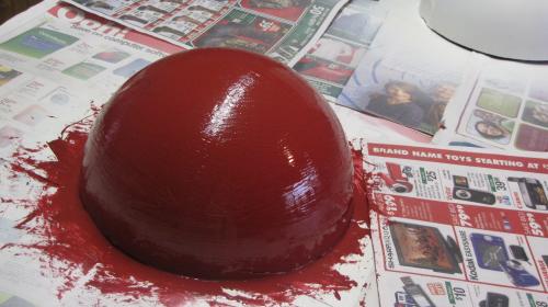 Three Coats Of Red Paint