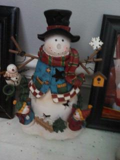 $2.50 Gardening Snowman