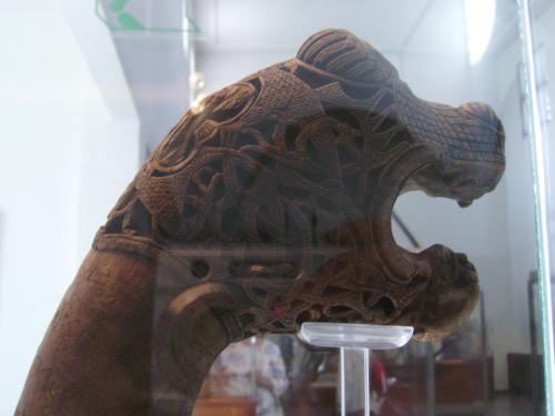 From the Oseberg dig - nice dragon's head
