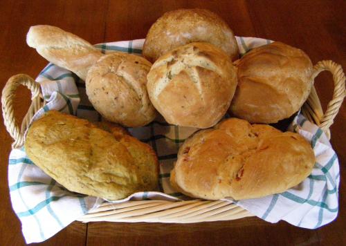Homemade breads