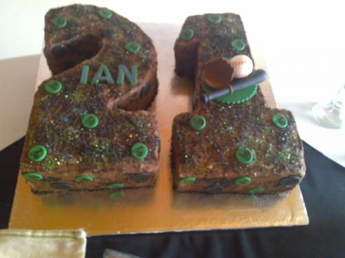 Main cake for Ian