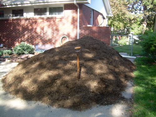 10 cubic yards of mulch