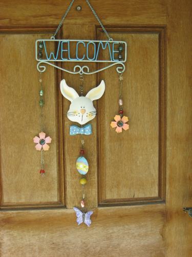 Easter/Spring Welcome Sign