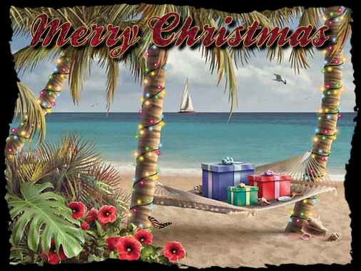 free download Merry Christmas-beach-lights-3d gif animation blog.gif